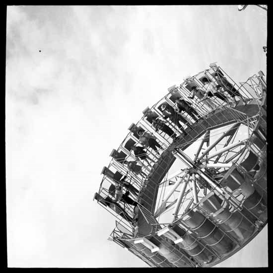  Centrifugal Force Ride at P.N.E. Playland in the 1950s (Vancouver Public Library)