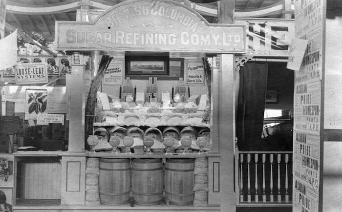  1911 display at the PNE (Vancouver Archives)