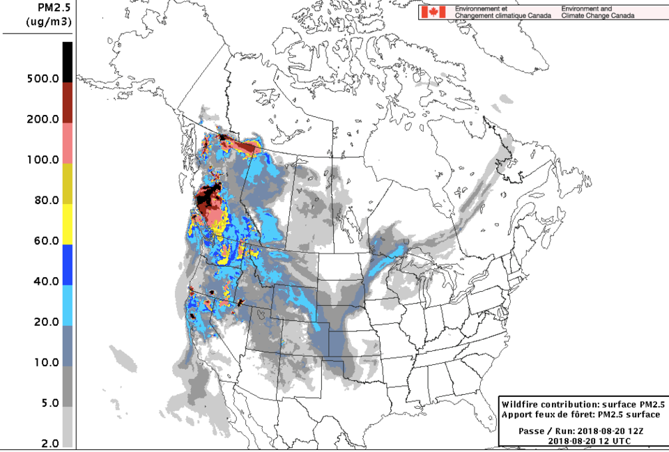  Environment and Climate Change Canada's National Wlidfire Smoke Model