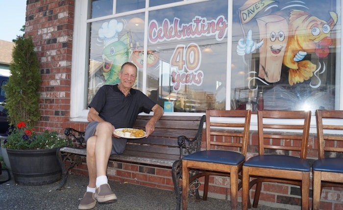  Dave Scott of Dave`s Fish and Chips on Moncton Street. Photo by Graeme Wood
