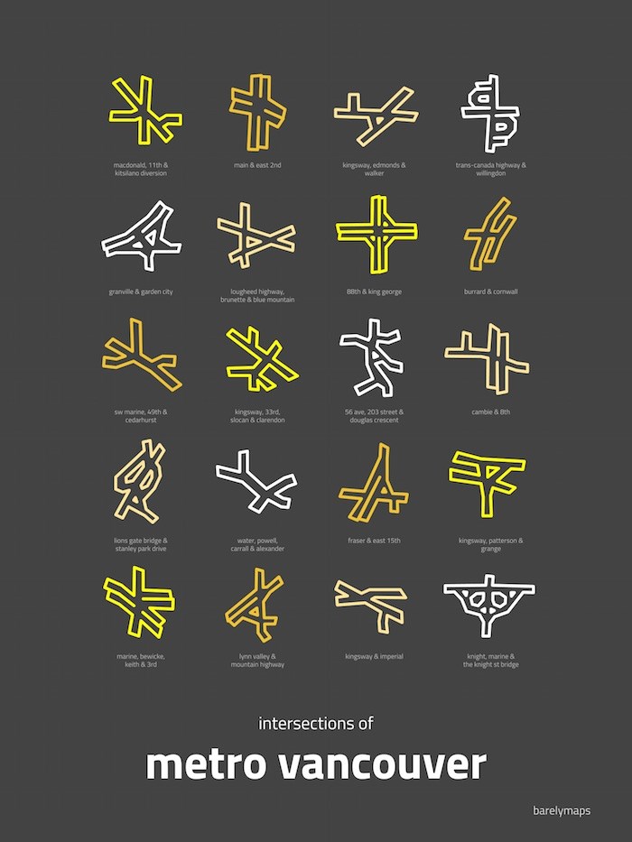  Intersections of Metro Vancouver by Peter Gorman