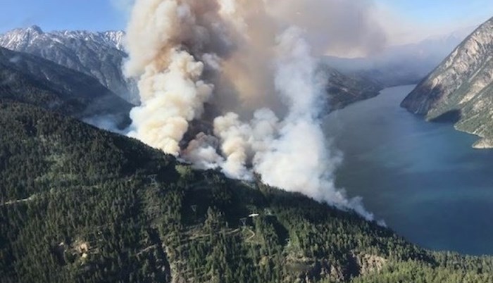  A number of key factors have contributed to wildfire season in B.C. says as UBC professor. Photo BC Wildlife Service