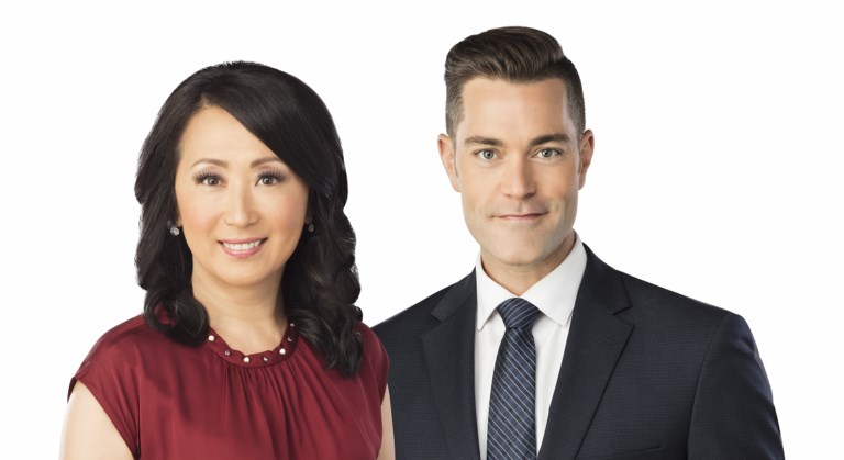  (L-R): CTV NEWS AT SIX co-anchors Mi-Jung Lee and Scott Roberts Photo Bell Media