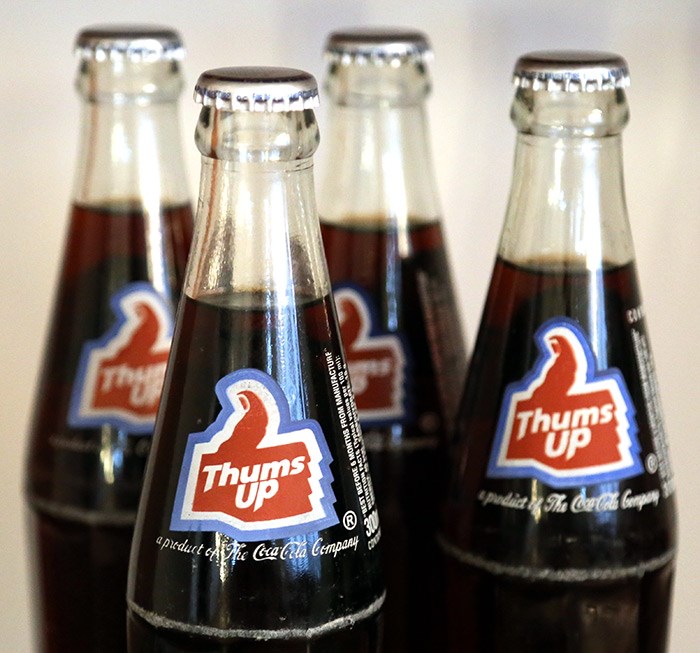  Thums Up gets the thumbs up. Photo Bob Kronbauer