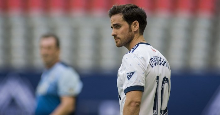  Colin O'Donoghue, who played Captain Hook in Steveston-filmed Once Upon a Time, played in the 2017 Legends and Stars match. He will play again on Sept. 15, 2018. Photo: Bob Frid