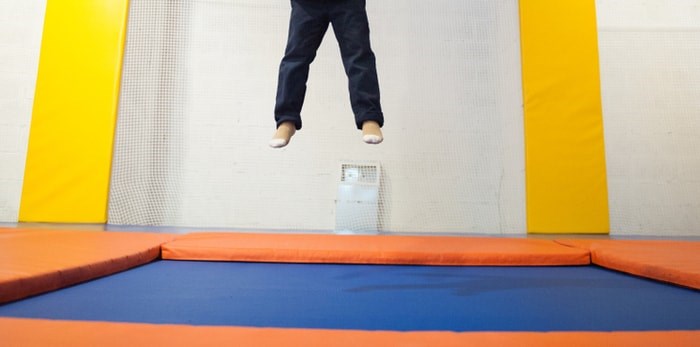  Trampoline jumping/Shutterstock