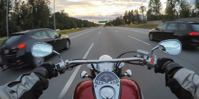  Motorcycle riding in BC/Shutterstock