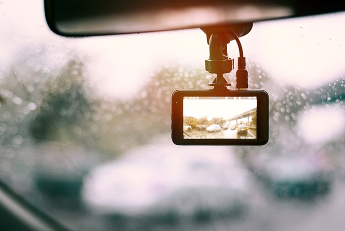  Dash cam. Photo Shutterstock