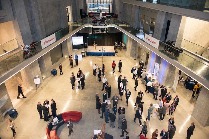  A reception at the BCIT Aerospace Technology Campus (