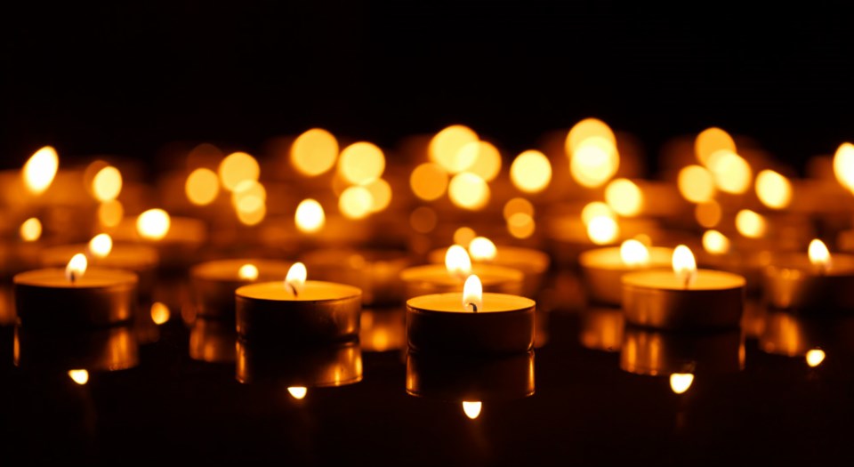  Candles will be lit at the International Overdose Awareness Day Vigil & Rally to remember those that have died from drug overdoses. Photo Shutterstock