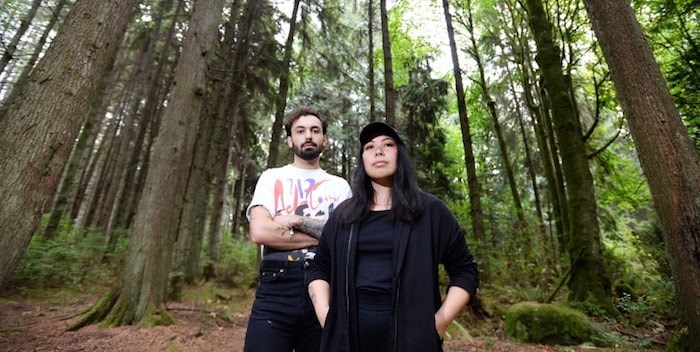  Belle Game’s Adam Nanji and Andrea Lo will perform across North America this month with former Smiths guitarist Johnny Marr. Photograph By JENNIFER GAUTHIER