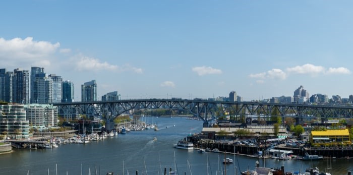  Granville Bridge (RickDeacon / Shutterstock.com)