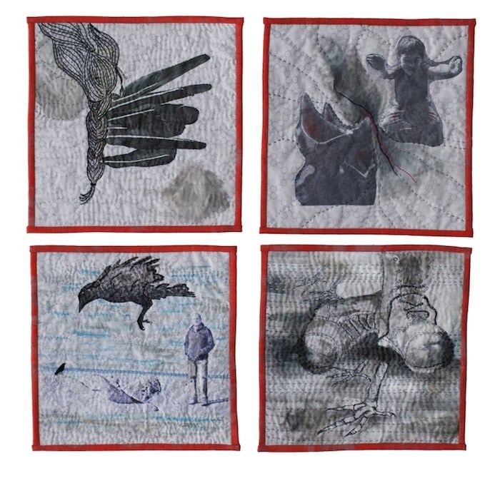  The work of Jennie Johnston is on display in Commonalities: Our Relationship With Crows.