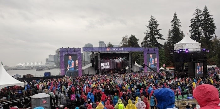  Rain did not damper the crowd’s reaction to Mother Mother’s spirited set at Skookum Fest. Photo Kirk Hamilton/3AM Revelations