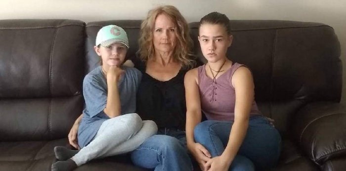  Nona Anderson with daughters Mariah and Chanel (Surrey RCMP)
