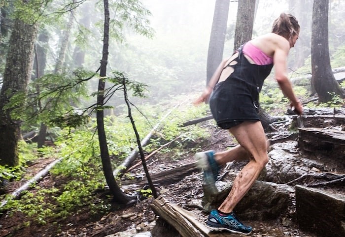  Madison Sands of Maple Ridge set a new official record for the Grouse Grind Mountain Run (Photo courtesy Grouse Mountain)