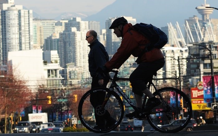  Grant Lawrence’s column on rude and dangerous cyclists struck a chord with pedestrians and other cyclists. Photo Dan Toulgoet