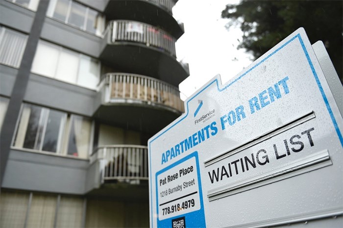  B.C. announced the maximum allowable rent increase for the province for 2020. File photo by Dan Toulgoet