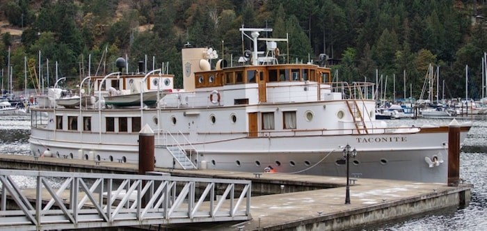  The Taconite, moored in Maple Bay (Darren Stone/Times Colonist)