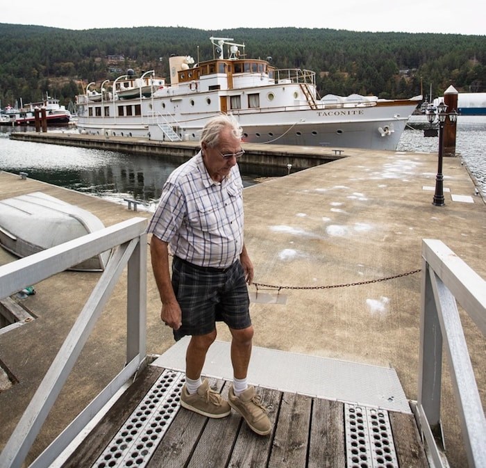  Captain Levett of the Taconite (Darren Stone/Times Colonist)