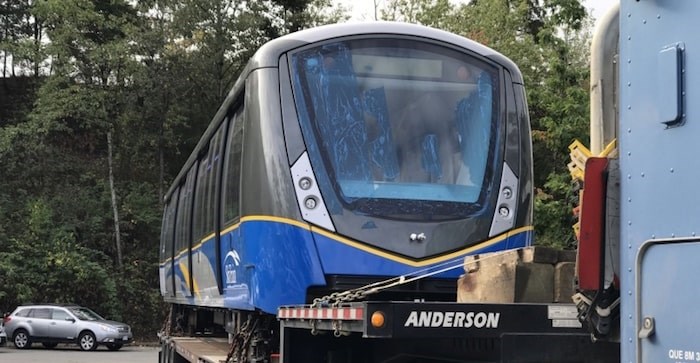  A new Mark III SkyTrain nicknamed 