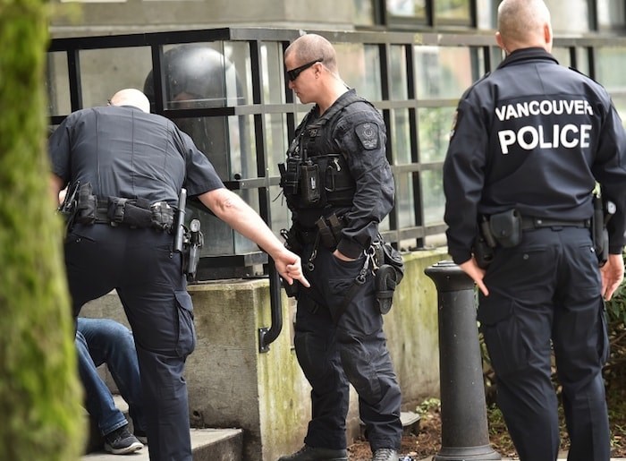 The Vancouver Police Department has completed a 62-page review of how officers conduct “street checks” and concluded the practice is not discriminatory. Photo Dan Toulgoet
