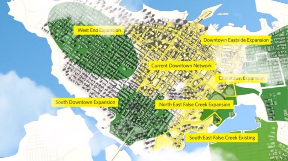  Westbank set out its plans to expand its neighbourhood energy systems across the downtown peninsula and False Creek. Image via westbankcorp.com