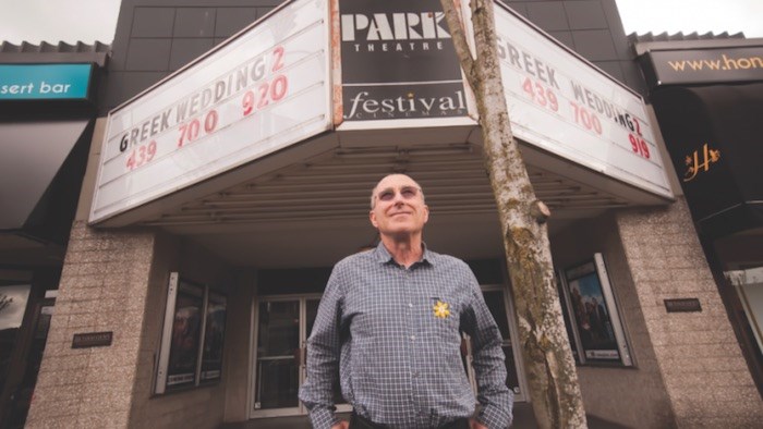  Leonard Schein operated the Festival Cinemas, which included the Park Theatre on Cambie Street when the Canada Line was built. Photo Chung Chow