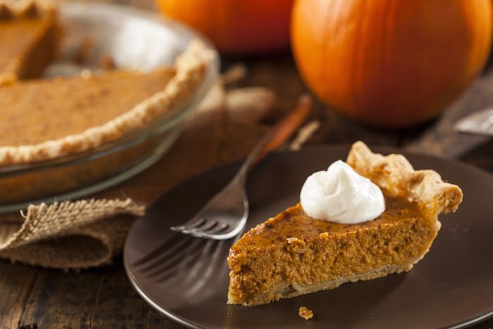  Pumpkin pie/Shutterstock