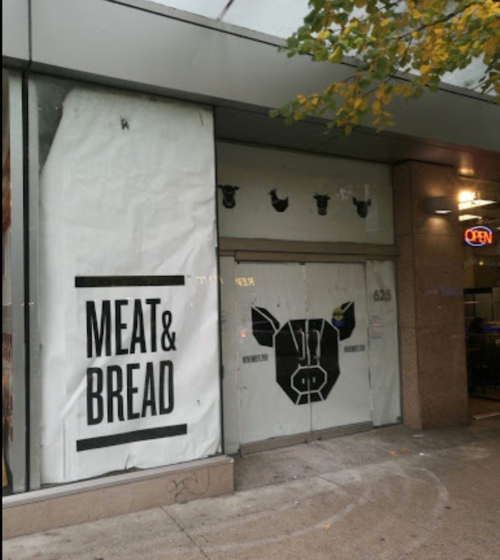  Meat & Bread at 625 Robson Street in Vancouver (