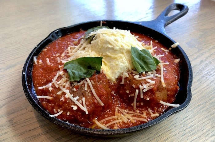  Italian Meatballs in a smoky tomato sauce (Lindsay William-Ross/Vancouver Is Awesome)