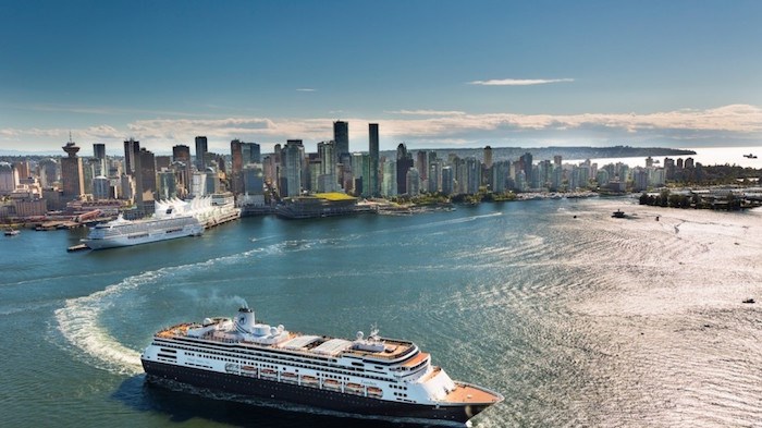  Each cruise ship that visits Vancouver is estimated to add $3 million to the local economy, according to the Vancouver Fraser Port Authority (Photo submitted)