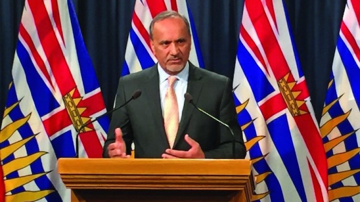  B.C. Minister of Labour Harry Bains immigrated to Canada in the 1970s from the Punjabi region of India | B.C. government file photo