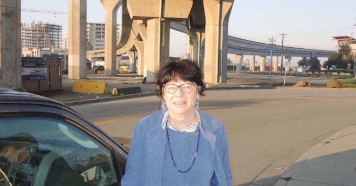  Until recently, Catherine Miller had been parking for free in a vacant lot under Bridgeport Canada Line station, which is owned by the River Rock Casino. It has been closed for two months and is causing parking headaches for many commuters, including Miller. Alan Campbell photo