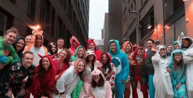  Photo: onesie bar crawl / 