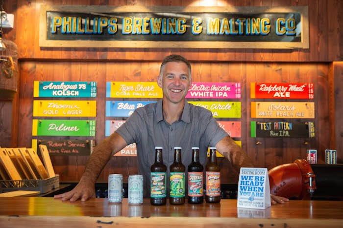  Phillips Brewing and Malting Co. founder Matt Phillips decided to launch a craft soda line in 2012 when he realized no one in B.C. was making sodas from real ingredients. (Photo by James McKenzie)