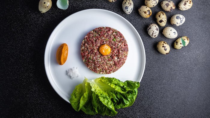  Beef tartare at Elisa (Photo by Leila Kwok)