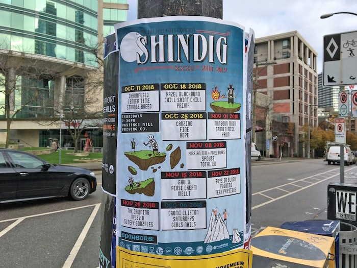  This year's Shindig lineup (Grant Lawrence)
