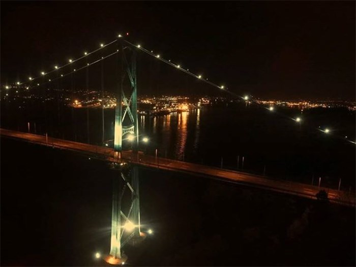  Don't ever, ever, ever fly your drone anywhere near the Lions Gate Bridge, unless you want to kill people. Photo submitted