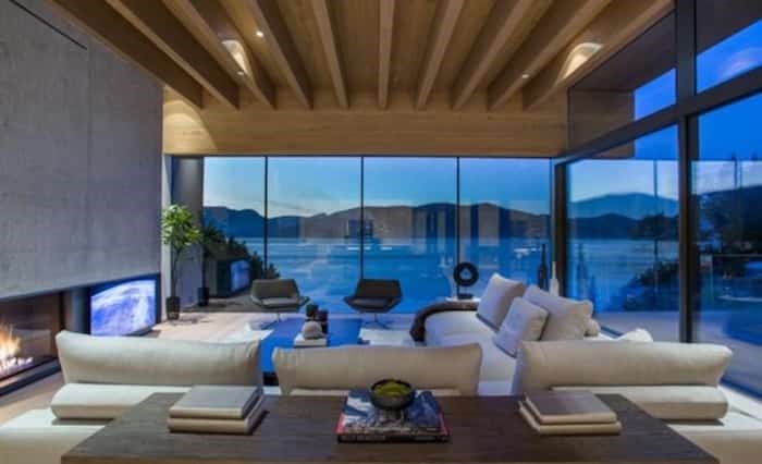  The views from the main living area of this West Vancouver home are truly breathtaking. Listing agent: Geoff Taylor