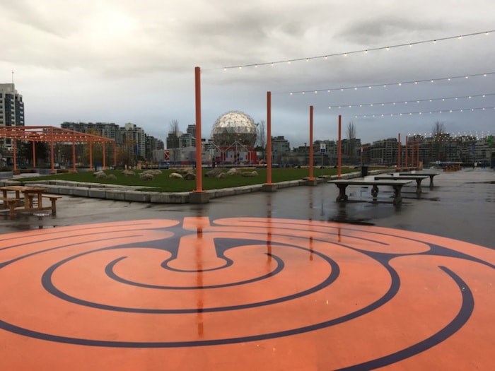  Concord Pacific footed the bill for a temporary park along False Creek, which opened at the end of Sept. Photo Grant Lawrence