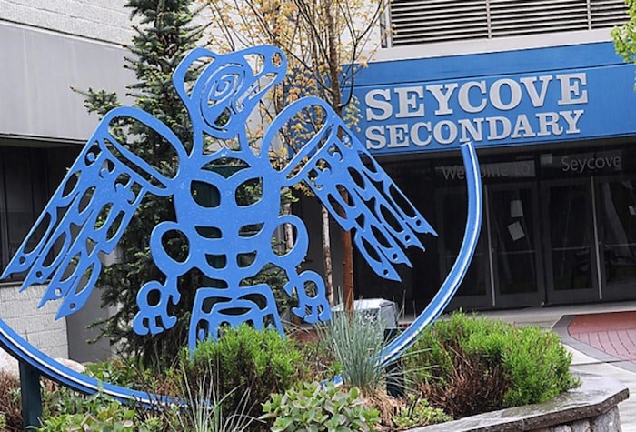 Staff at Seycove Secondary have locked two out of three school washrooms in response to student vaping. file photo North Shore News