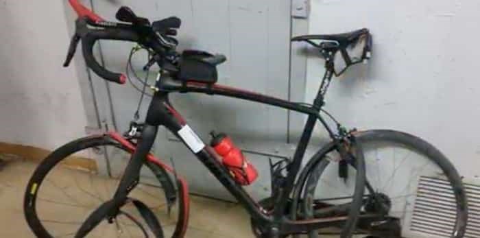  West Vancouver police circulated this photo in June 2017 of a bike involved in a hit-and-run that sent its rider to hospital. Now, the Cyclist is suing the driver as well as ICBC. photo supplied
