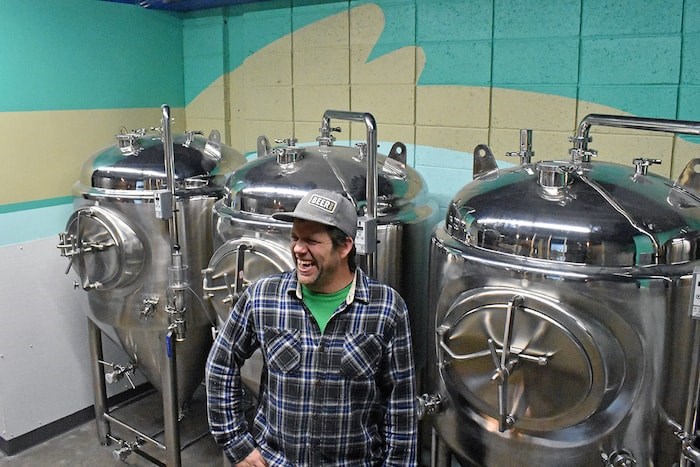  Rumpus Beer Co. owner/brewer Fred Orndorff hopes to have his craft brewery in downtown Revelstoke open in the new year. Photo by Rob Mangelsdorf