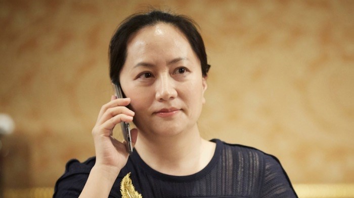  Wanzhou Meng at an event in Milan earlier this year (Shutterstock)