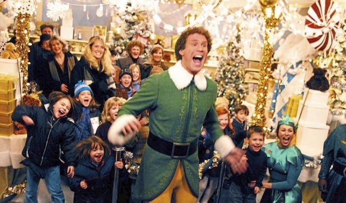  Will Ferrell stars in the 2003 holiday favourite, Elf. Photograph by Warner Bros.