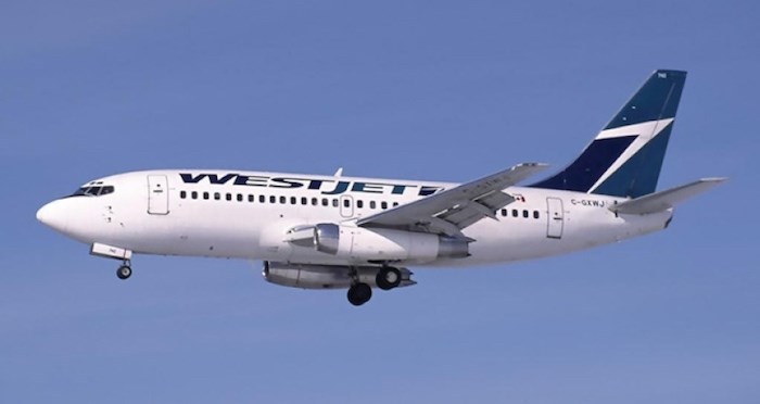  WestJet (Richmond News file photo)