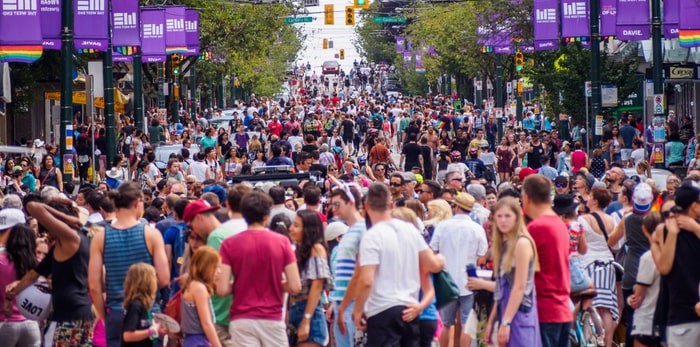  Pride festivities on the streets of Vancouver (StoneMonkeyswk / Shutterstock.com)