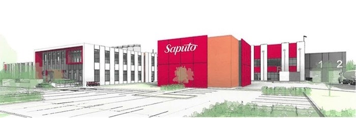  A rendering of what the Port Coquitlam Saputo plant will look like.