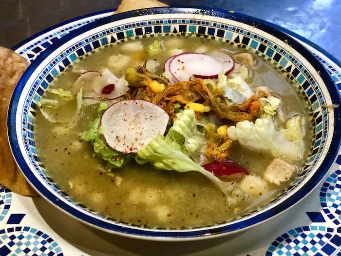  Pozole Verde at Las Tortas in Vancouver (Lindsay William-Ross/Vancouver Is Awesome)